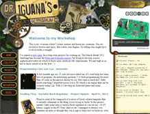 Tablet Screenshot of dr-iguana.com